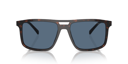 Prada Radica Sunglasses Tortoise-Dark Blue | Prada PR A22S Radica Tortoise-Dark Blue