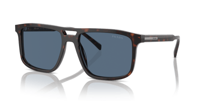 Prada Radica Sunglasses Tortoise-Dark Blue | Prada PR A22S Radica Tortoise-Dark Blue