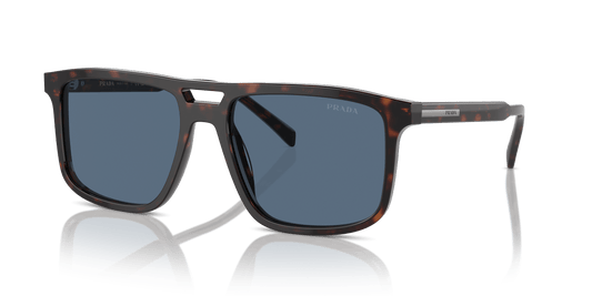 Prada Radica Sunglasses Tortoise-Dark Blue | Prada PR A22S Radica Tortoise-Dark Blue