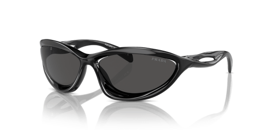 Prada Sunglasses Black-Dark Grey | PRADA PR A23S Black-Dark Grey