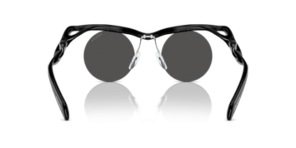 Prada Sunglasses Black-Dark Grey | PRADA PR A24S Black-Dark Grey