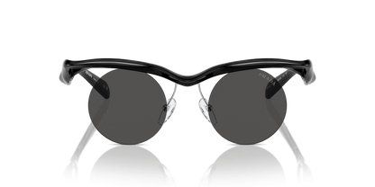 Prada Sunglasses Black-Dark Grey | PRADA PR A24S Black-Dark Grey