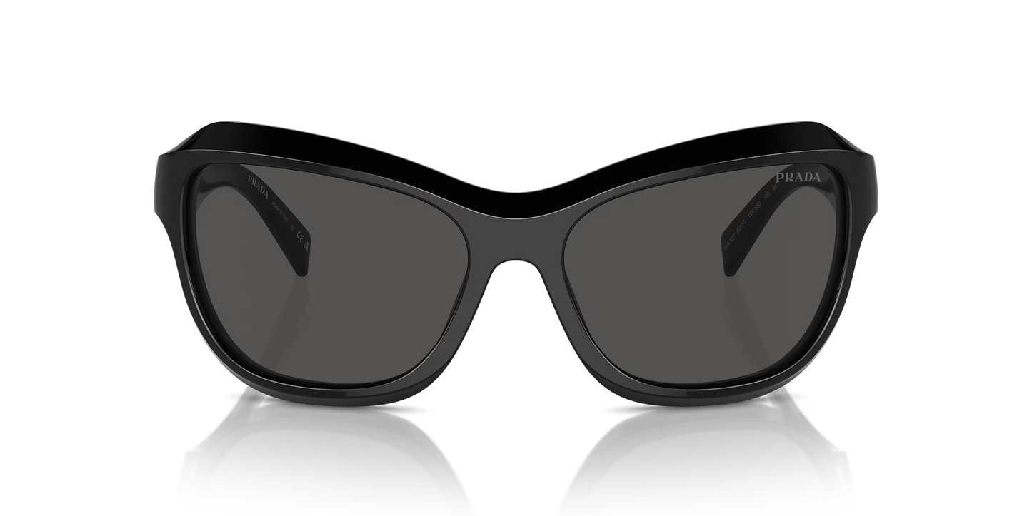 Prada Sunglasses Black-Grey | Prada PR A27S Black-Grey