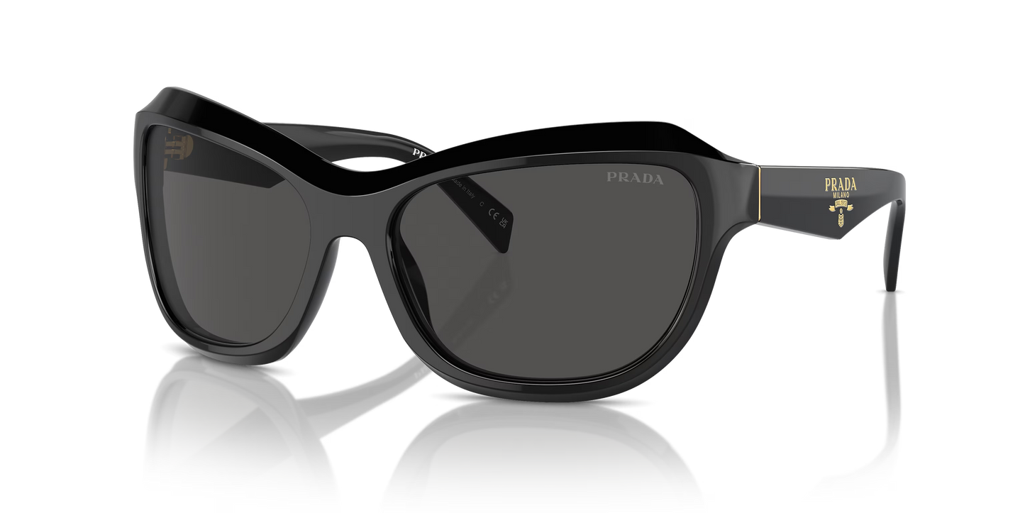 Prada Sunglasses Black-Grey | Prada PR A27S Black-Grey