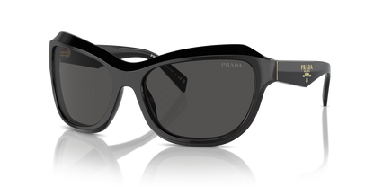 Prada Sunglasses Black-Grey | Prada PR A27S Black-Grey