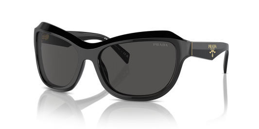 Prada Sunglasses Black-Grey | Prada PR A27S Black-Grey