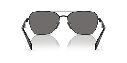 Prada PR A50S Metal Black-Dark Grey Polar Sunglasses
