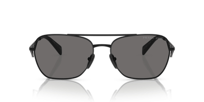 Prada PR A50S Metal Black-Dark Grey Polar Sunglasses