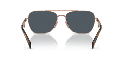 Prada Rose Gold-Dark Grey Sunglasses | PRADA PR A50S Rose Gold-Dark Grey