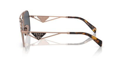 Prada Rose Gold-Dark Grey Sunglasses | PRADA PR A50S Rose Gold-Dark Grey