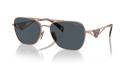 Prada Rose Gold-Dark Grey Sunglasses | PRADA PR A50S Rose Gold-Dark Grey