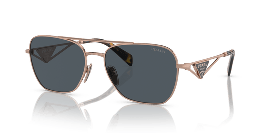 Prada Rose Gold-Dark Grey Sunglasses | PRADA PR A50S Rose Gold-Dark Grey
