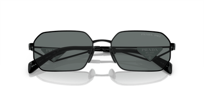 Prada Sunglasses Black-Black Grey Polar | PRADA PR A51S Black-Black Grey Polar