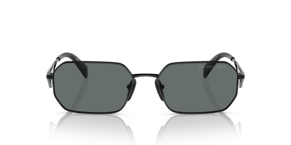 Prada Sunglasses Black-Black Grey Polar | PRADA PR A51S Black-Black Grey Polar