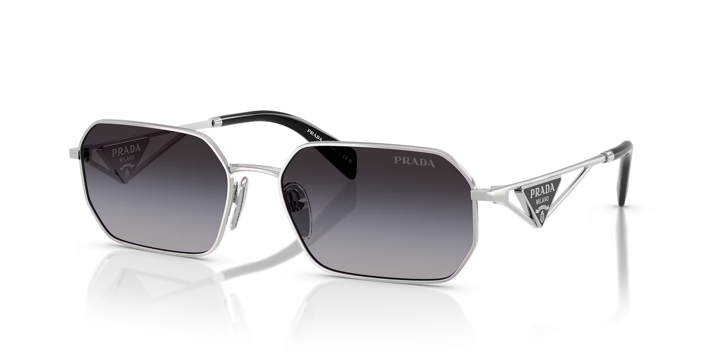 Prada PR A51S Silver-Grey Sunglasses