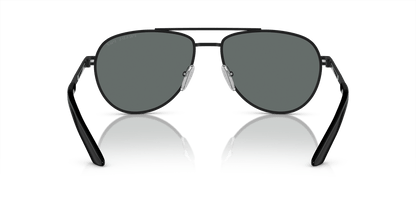 משקפי שמש פראדה מט שחור-אפור כהה קוטב | Prada PR A54S Matte Black-Dark Grey Polar