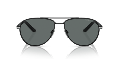 משקפי שמש פראדה מט שחור-אפור כהה קוטב | Prada PR A54S Matte Black-Dark Grey Polar