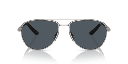 Prada PR A54S Matte Gunmetal-Dark Grey Sunglasses