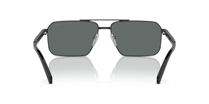 Prada Sunglasses Black-Dark Grey Polar | Prada PR A57S Black-Dark Grey Polar