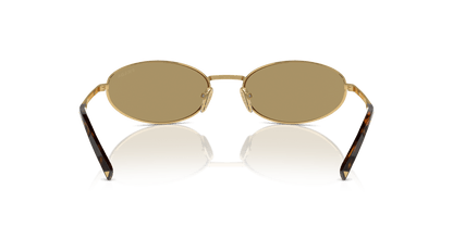 Prada Sunglasses Olive Gold-Green | PRADA PR A59S Gold-Green Olive