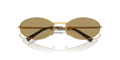 Prada Sunglasses Olive Gold-Green | PRADA PR A59S Gold-Green Olive