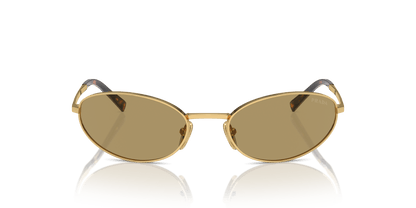 Prada Sunglasses Olive Gold-Green | PRADA PR A59S Gold-Green Olive