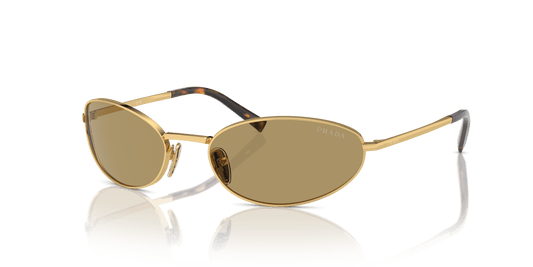 Prada Sunglasses Olive Gold-Green | PRADA PR A59S Gold-Green Olive