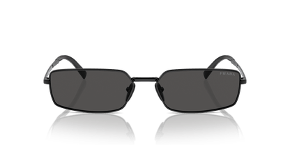 משקפי שמש פראדה שחור-אפור כהה | PRADA PR A60S Black-Dark Grey