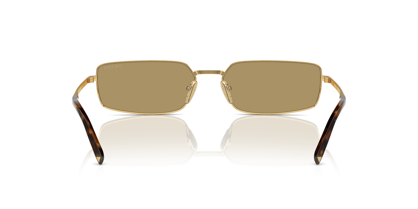 Prada Sunglasses Olive Gold-Green | PRADA PR A60S Gold-Green Olive