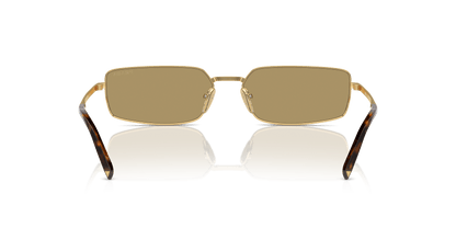 Prada Sunglasses Olive Gold-Green | PRADA PR A60S Gold-Green Olive