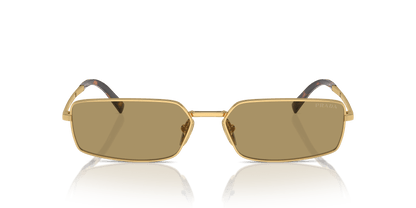 Prada Sunglasses Olive Gold-Green | PRADA PR A60S Gold-Green Olive