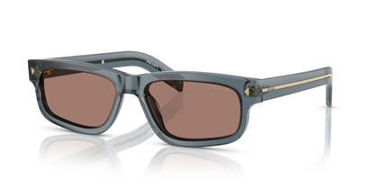 Prada Sunglasses Blue-Brown | Prada PR B11S Blue-Brown