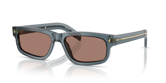 Prada Sunglasses Blue-Brown | Prada PR B11S Blue-Brown