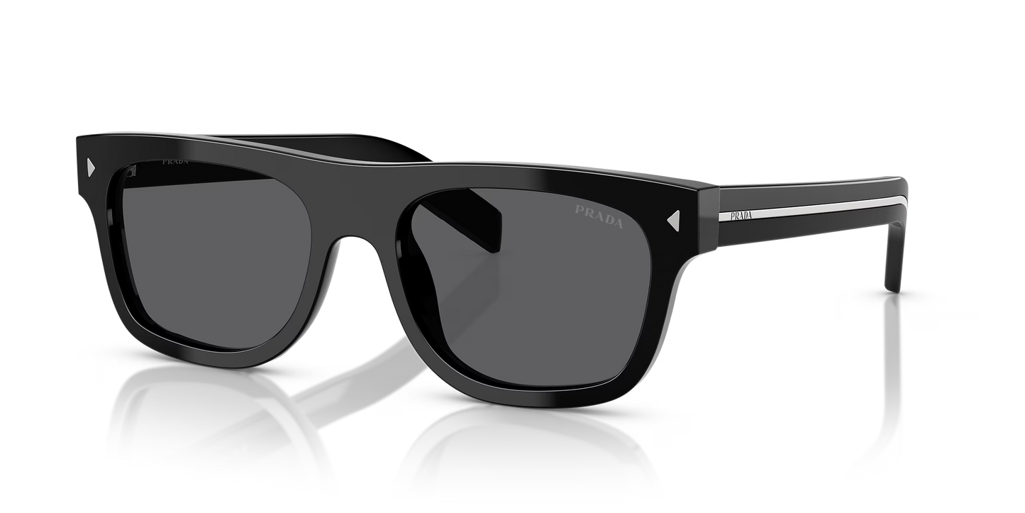 Prada Sunglasses Black-Grey | Prada PR B12S Black-Grey