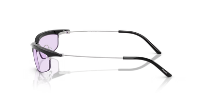 משקפי שמש פראדה שחור-סגול | Prada PR B50S Black-Violet