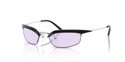 משקפי שמש פראדה שחור-סגול | Prada PR B50S Black-Violet