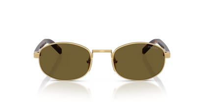 Prada Sunglasses Gold-Brown | Prada PR B53S Gold-Brown