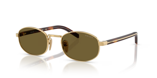 Prada Sunglasses Gold-Brown | Prada PR B53S Gold-Brown