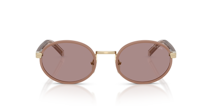 משקפי שמש פראדה חום-סגול | Prada PR B56S Brown-Violet