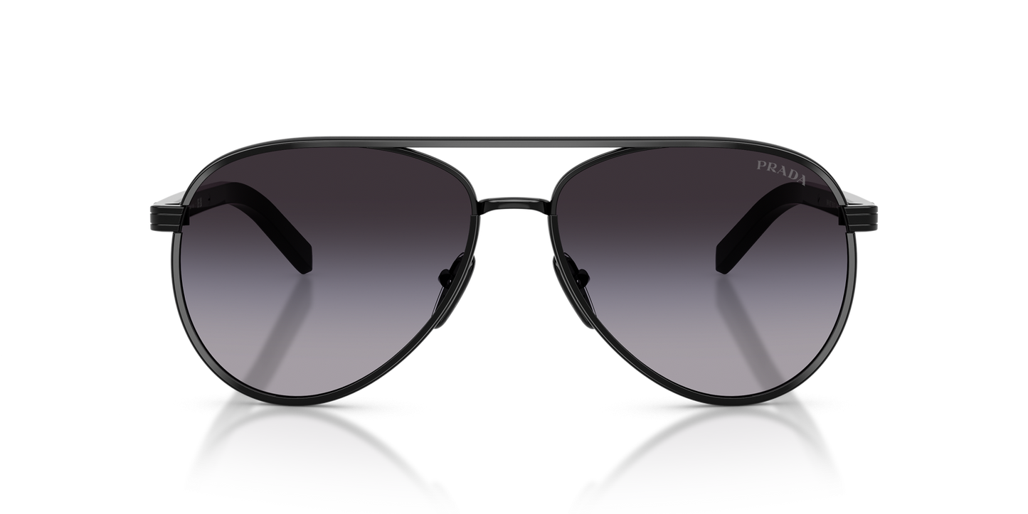 Prada Sunglasses Black-Grey | Prada PR B57S Black-Grey
