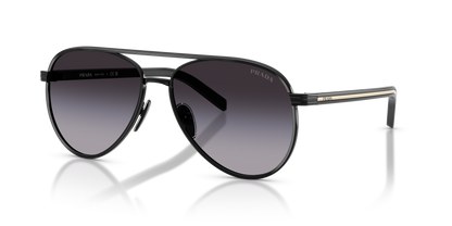 Prada Sunglasses Black-Grey | Prada PR B57S Black-Grey