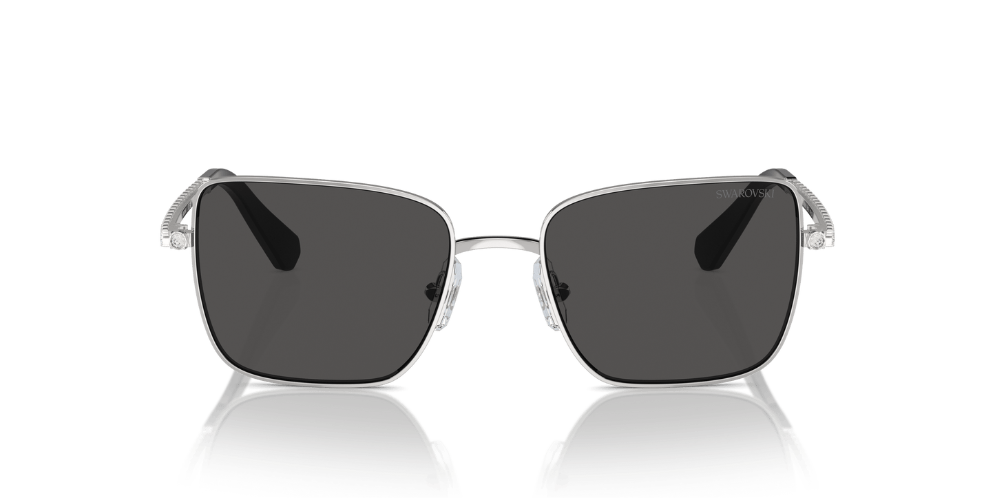 משקפי שמש של סברובסקי אפור-כסף | SWAROVSKI SK7015 Silver-Dark Grey