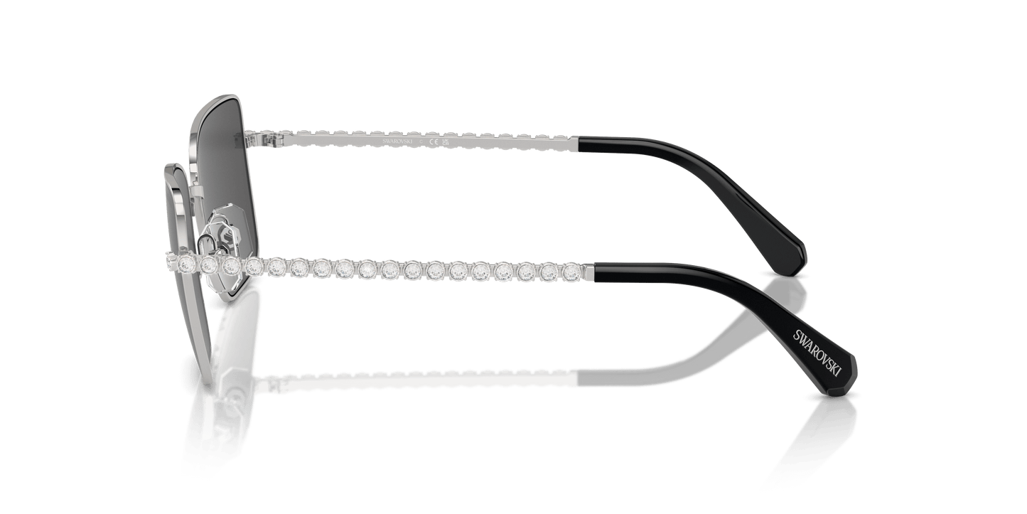 משקפי שמש של סברובסקי אפור-כסף | SWAROVSKI SK7015 Silver-Dark Grey