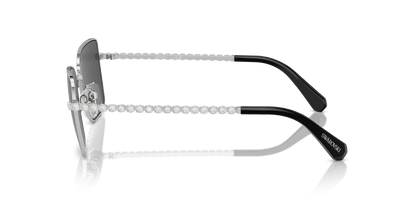 משקפי שמש של סברובסקי אפור-כסף | SWAROVSKI SK7015 Silver-Dark Grey