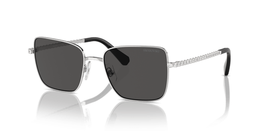 משקפי שמש של סברובסקי אפור-כסף | SWAROVSKI SK7015 Silver-Dark Grey