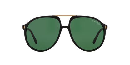 Tom Ford Sunglasses Black Matte-Green | TOM FORD FT1079 Black Matte-Green