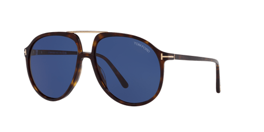 משקפי שמש של טום פורד צב שחור-כחול | TOM FORD FT1079 Tortoise Black-Blue