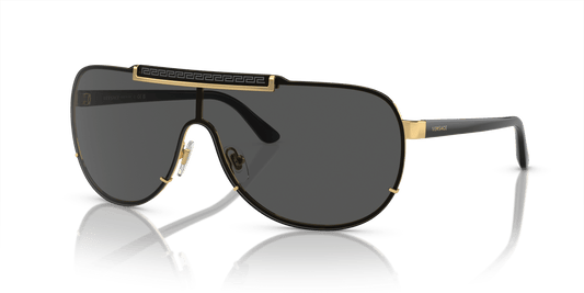 Versace Sunglasses Gold-Dark Grey | Versace VE2140 Gold-Dark Grey