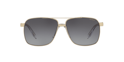 Versace Sunglasses Pale Gold-Light Grey Gradient Grey | Versace VE2174 Pale Gold-Light Grey Gradient Grey