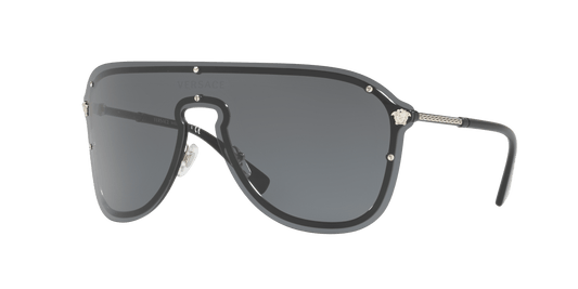 Versace Sunglasses Silver-Dark Grey | Versace VE2180 Silver-Dark Grey